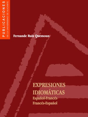 cover image of Expresiones idiomáticas